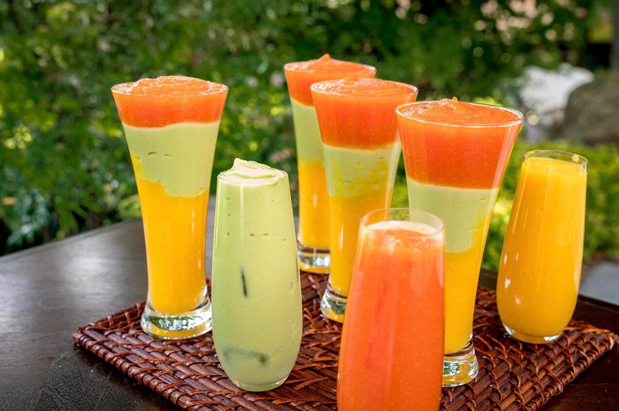 Frische Dirk gepresst Äthiopische Juice Preis nur 4€ Mango +Avocado + Papaya spriss oder man kann von Eine Sorte auch bestellen
